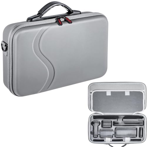 ZORBES Carrying Case for Insta360 X4 Camera, PU Hard Shell Bag with Detachable Shoulder Strap & Handle Anti-scratch Lycra Liner Design Travel Carry Bag Accessories Bag for Insta360 X4 Camera ZORBES Carrying Case for Insta360 X4 Camera, PU Hard Shell Bag with Detachable Shoulder Strap & Handle Anti-scratch Lycra Liner Design Travel Carry Bag Accessories Bag for Insta360 X4 Camera